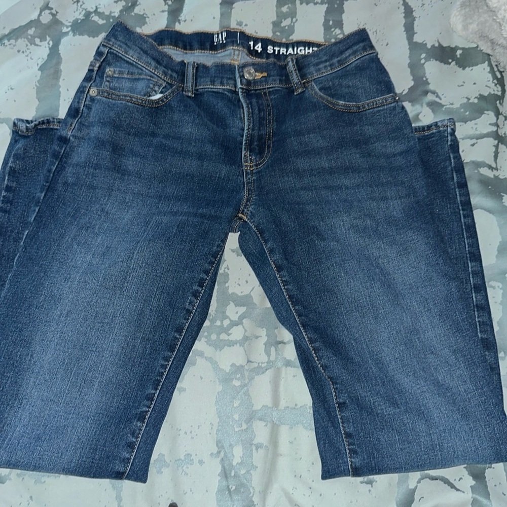 💰BOGO, 1 EQUAL OR LESSER PRICE💰 Gap Kids Straight Leg Jeans, NWOT